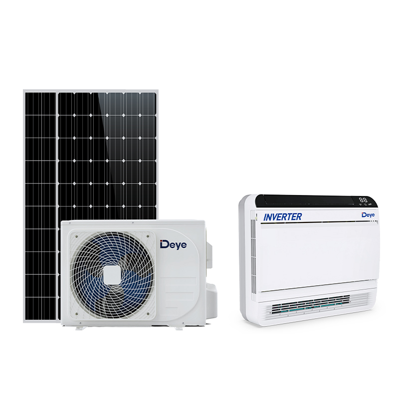 Solar Air Source Floor Console Heat Pump  ACDC R410A/R32