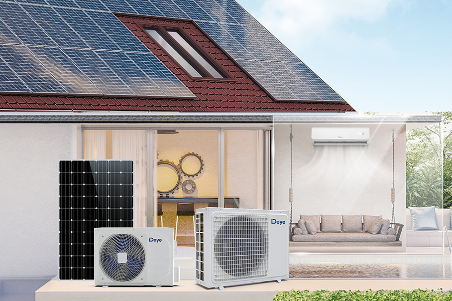 Hybrid AC/DC For Solar Air conditioner  