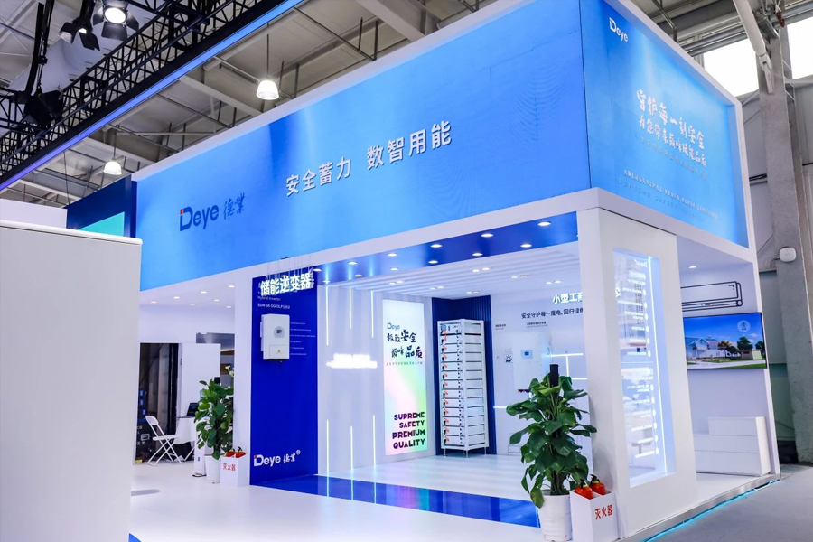 Deye Solar Air Conditioner Stole the show at the SNEC Photovoltaic Exhibition, leading the new trend of green energy